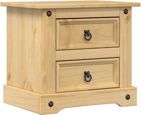 vidaXL Noptieră Corona, 53x39x47 cm, lemn masiv de pin