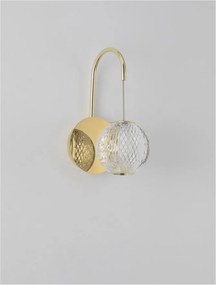 Aplica LED de perete moderna design elegant IP44 BRILLANTE