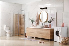 Aplica de perete pentru baie cu protectie IP44 Flare 3L