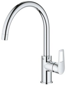 Grohe Bauloop baterie bucatarie pe picior StarLight Chrome 31368001