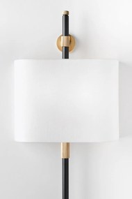 Aplica de perete design clasic BOWERY bronz antichizat, cu 2 surse de lumina