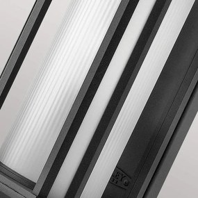 Quintiesse QN-CASTELLE-M-BLK CASTELLE M, Aplica de exterior pentru perete, 1xE27/60W/230V, IP44, negru