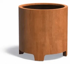 Vas de plante Corten Circum - 60 x 80 cm