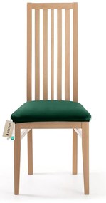Restilo Husă elastică pentru scaun Sento verde închis, 40 x 40 + 5 cm