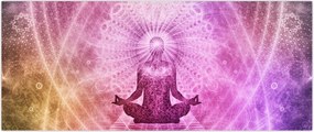 Tablou - Aura de meditație (120x50 cm)