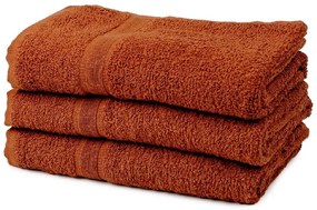 Prosop SOFT 70x125 cm maro, 100% bumbac