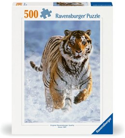 PUZZLE TIGRU IN ZAPADA 500 PIESE DESIGN NOU - RAVENSBURGER (RVSPA00148)