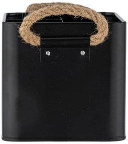 Organizator cu 4 compartimente pentru baie Wenko Gara, negru