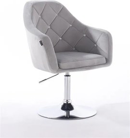 HR830 SCAUN CATIFEA GRI OŢEL