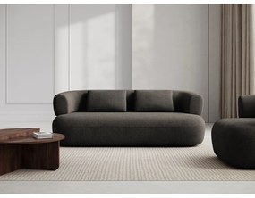 Canapea maro cu tapițerie din țesătură bouclé 178 cm Jenny – Micadoni Home