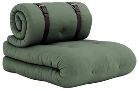 Fotoliu variabil Karup Buckle Up, verde