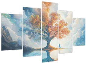 Tablou – Arborele vieții și al iubirii (150x105 cm)