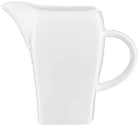 Cana servire lapte, portelan, 180 ml, alb, Fala