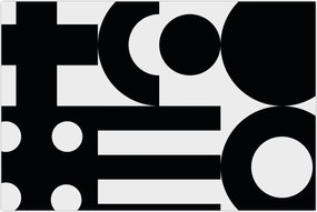 Tablou - Abstracție geometrică N⁰3 (90x60 cm)