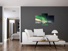 Tablou cu Aurora Borealis (90x60 cm)