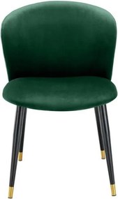 Scaun design LUX Volante verde inchis 113118 HZ
