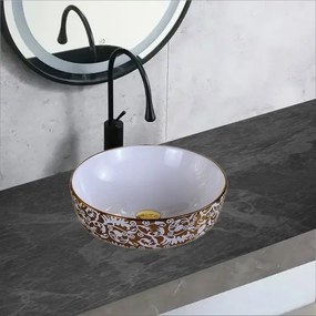 Lavoar Ceramic Premium Rotund 41.5×41.5×13.5CM – Model G407