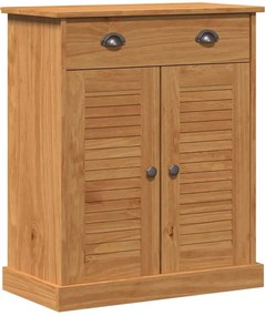 vidaXL Dulap de Baie cu raft VIGO Maro și Maro Miere 68 x 34 x 80 cm