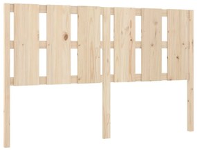817995 vidaXL Tăblie de pat, 155,5x4x100 cm, lemn masiv de pin