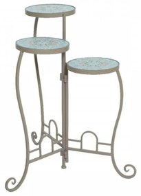 Suport pentru ghivece Blue, Decoris, 20x20x65 cm, fier
