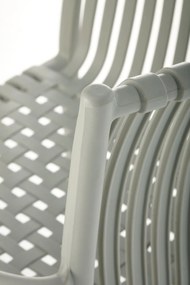 Scaun din plastic K492 gri