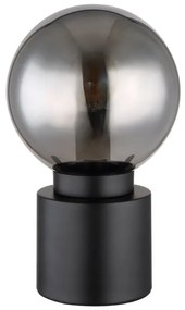 Veioza, lampa de masa design modern Marka negru, fumuriu