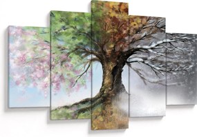 Tablou - Arborele celor patru anotimpuri (150x105 cm)
