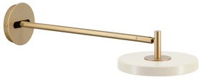 Aplică de perete albă LED cu intensitate reglabilă ø 15 cm Asteria Wall Long – UMAGE