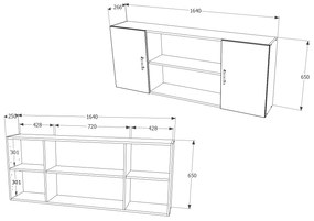 Set haaus Madrid, Ulm Deschis/Wenge