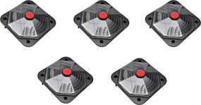 vidaXL Încălzitor solar pentru piscină, 735 W, set de 5 (5x90299)