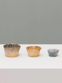 Set 3 cesti pentru masurat, din ceramica, Intense
