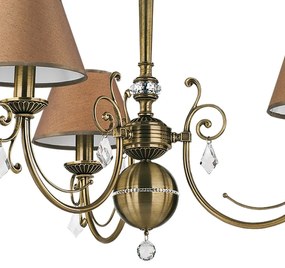 Candelabru elegant 3 brate, design clasic Coco