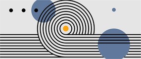 Tablou - Abstracție minimalistă N⁰1 (120x50 cm)