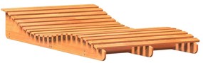 844654 vidaXL Șezlong, maro ceruit, 205x110x31,5 cm, lemn masiv de pin