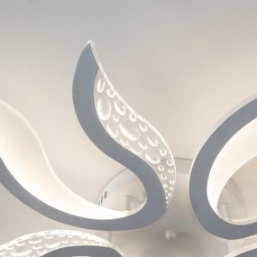 Lustră LED dimabilă aplicată Brilagi TWIST LED/65W/230V 3000-6500K alb + telecomandă