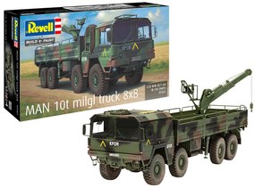 MACHETA MILITARA MAN 10T MILGL 8X8 TRUCK - REVELL (RV03367)