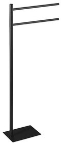 Gedy - Suport pentru prosoape TRILLY 83,5 cm negru mat