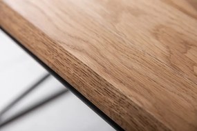 Masuta design industrial vintage Architecture 110cm, stejar