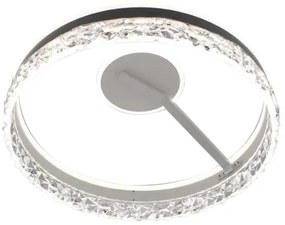 Lustră LED dimabilă aplicată LED/86W/230V 3000-6500K alb + telecomandă