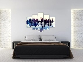 Tablou cu muzicieni (150x105 cm)