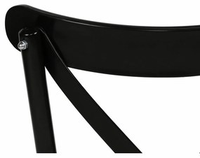 Set de scaune de sufragerie Ekol Black, 4 buc.