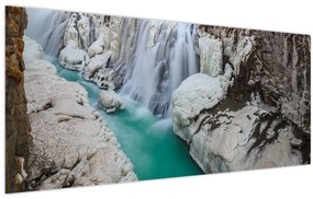 Tablou - Natura islandeză (120x50 cm)