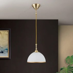 Lustră pe cablu Orion HL 6-1808/1 OLD LAMP 1xE27/40W/230V alb/bronz