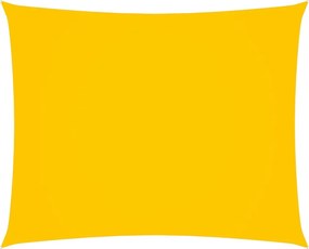 vidaXL Parasolar, galben, 2,5x4,5 m, țesătură oxford, dreptunghiular
