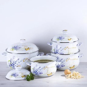 Klausberg Set de oale emailate PROVENCE 4 buc
