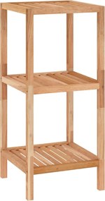 vidaXL Raft de baie, 36x36x79 cm, lemn masiv de nuc