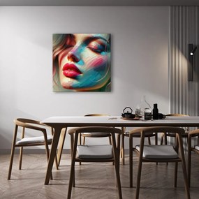 Tablou portret feminin abstract