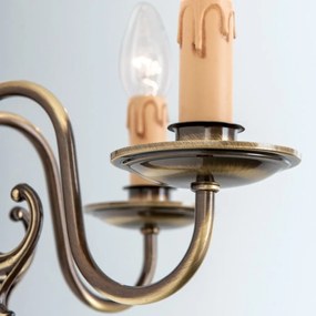 Aplica de perete design rustic FLAMISCH patina