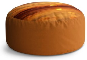 Taburet Circle soare portocaliu, portocaliu