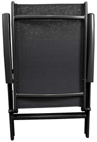 Scaun de gradina Conrado 1 + 1 GRATUIT, negru